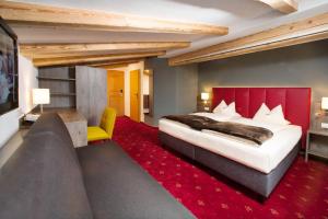Postel nebo postele na pokoji v ubytování Hotel Bruno