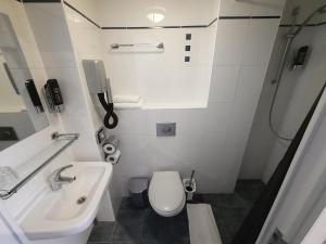 Koupelna v ubytování Hotel Washington