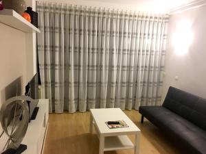 Televízia a/alebo spoločenská miestnosť v ubytovaní Spacious Apartment in Terrassa with Shared Pool, 85 m²