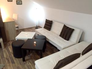 אזור ישיבה ב-2 bedrooms appartement with shared pool furnished garden and wifi at Rakovica