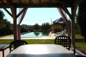 Piscina en o cerca de Villa de 4 chambres avec piscine privee jardin clos et wifi a Issac