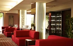 
Lounge alebo bar v ubytovaní Kongres Hotel Roca
