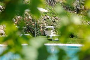 Aed väljaspool majutusasutust Hotel Garni Partaneshof