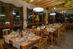 A restaurant or other place to eat at The Castle Complex
