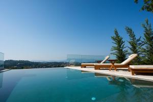 The swimming pool at or close to Villa Magnolia Corfu