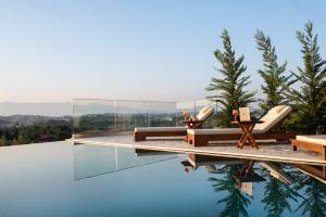 The swimming pool at or close to Villa Magnolia Corfu