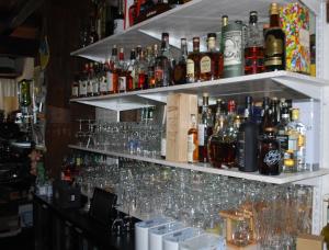 Lounge nebo bar v ubytování Le Ranch des Lacs