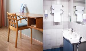 Koupelna v ubytování Finlandia Hotel Airport Oulu