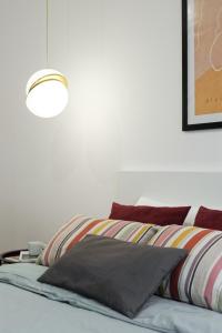 Posteľ alebo postele v izbe v ubytovaní Apartament PRESTIGE /Miejsce parkingowe