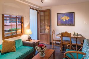 Posezení v ubytování Casa del Balcon + 17 fotografií