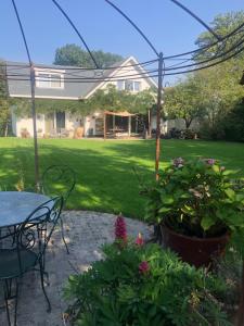 Zahrada ubytování Villa Plagniau