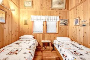 Postel nebo postele na pokoji v ubytování Sound Serenity