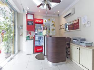 a coca cola machine in a store at GS Budget Hotel Ampang in Ampang