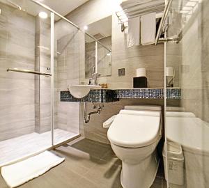 Ванна кімната в Beauty Hotels Taipei - B7 Journey