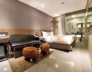 Зона вітальні в Beauty Hotels Taipei - B7 Journey