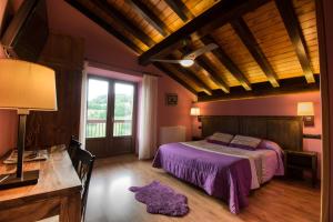 Postel nebo postele na pokoji v ubytování Casa Rural Aldekoa