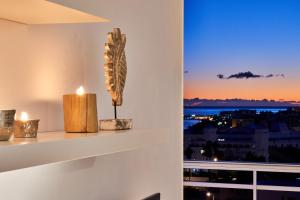 Balkon lub taras w obiekcie SUNSET BEACH Charming apartment with jacuzzi