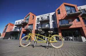 Jazda na bicykli v okolí ubytovania Golden Tulip Gdańsk Residence