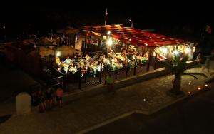 A patio or other outdoor area at B&B Gattopardo