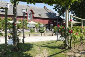 Zahrada ubytování Flädie Mat & Vingård