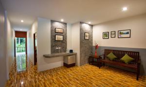 พื้นที่นั่งเล่นของ Phangnga Keeree Resort & Gallery