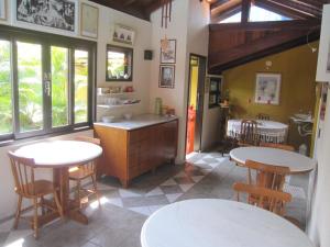 Χώρος καθιστικού στο Pousada Vento Sul