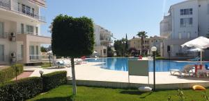 The swimming pool at or close to Antalya belek 4 nirvana club first floor two bedrooms pool view with water slide close to center - belek beach park