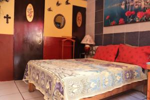 Voodi või voodid majutusasutuse Hostel Casa Zalaoui toas