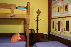 Voodi või voodid majutusasutuse Hostel Casa Zalaoui toas