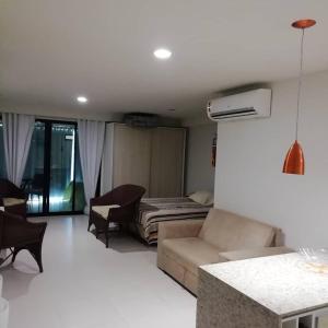 Posezení v ubytování Flat Nord Tabatinga