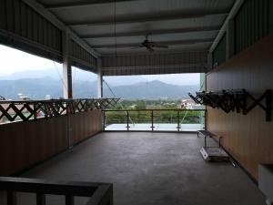 山景或在民宿看到的山景