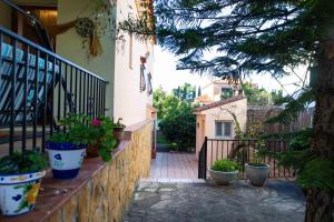Balkon lub taras w obiekcie FLORIT FLATS - The Orange Lemon Tree House