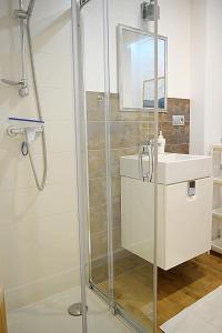 Vonios kambarys apgyvendinimo įstaigoje ForRest Apartment Krynica