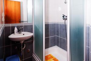 Koupelna v ubytování Rooms Vesna