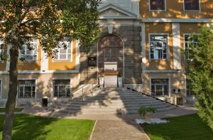 Budynek, w którym mieści się hotel