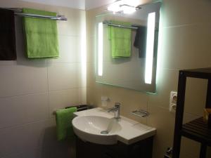 Koupelna v ubytování Ferienwohnung Siloblick + 37 fotografií