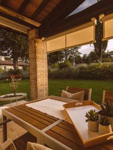 Zahrada ubytování Borgo Le Colline Luxury Agriturismo in Tuscany