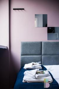 Posteľ alebo postele v izbe v ubytovaní Bello ApartHostel Private Rooms