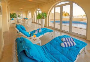 Bazén v ubytování Carthage Thalasso Resort nebo v jeho okolí