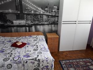 Lova arba lovos apgyvendinimo įstaigoje Aldine comfort : entire apartment with 2 bedrooms