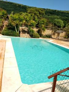 The swimming pool at or close to Cosy house in Estepa with mountain view