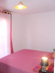 Ένα ή περισσότερα κρεβάτια σε δωμάτιο στο Appartement élégant à Bois De Nèfles, Saint Paul avec jacuzzi.