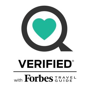 a sign with a heart and the words verified with forces travel guide at The Hotel at Auburn University in Auburn