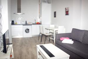 Kuchyň nebo kuchyňský kout v ubytování Welcoming apartment in León - 35 m² with comfort
