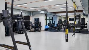 Das Fitnesscenter und/oder die Fitnesseinrichtungen in der Unterkunft OREA Resort Horal Špindlerův Mlýn