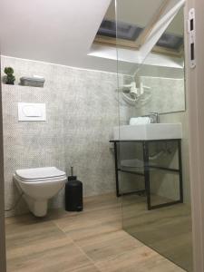 Koupelna v ubytování Sleep Inn Prishtina
