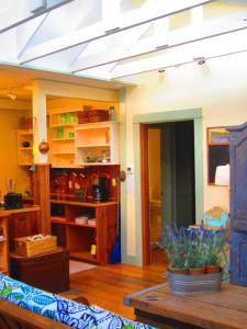Knihovna v bed and breakfast