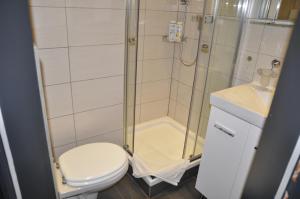 Koupelna v ubytování Arnes Hotel Vienna