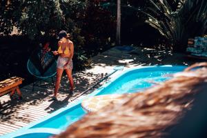 Sundlaugin á El Zoo Hostel, Bar & Pool eða í nágrenninu