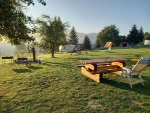 En have udenfor Camping Nad Karpatamy SPA